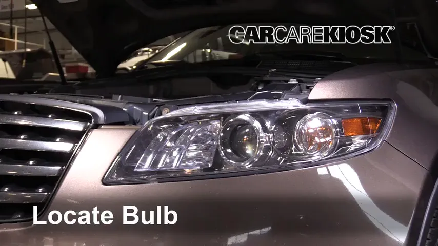 2005 Infiniti FX35 3.5L V6 Lights Parking Light (replace bulb)